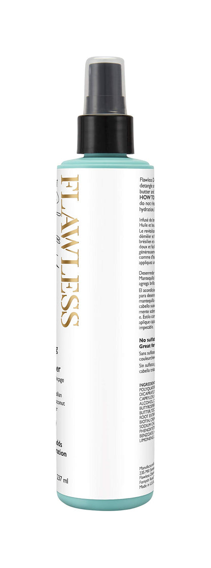 Flawless by Gabrielle Union Detangling Leave-in Conditioner Spray with Shea Butter, Brazilian Bacuri Butter, 8 Oz