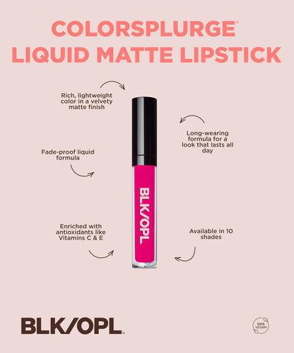 Black Opal CS LIQUID MATTE LIPSTICK RUBY
