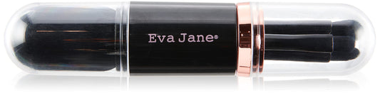 EVA JANE 4 Piece Compact Brush Set (Black)