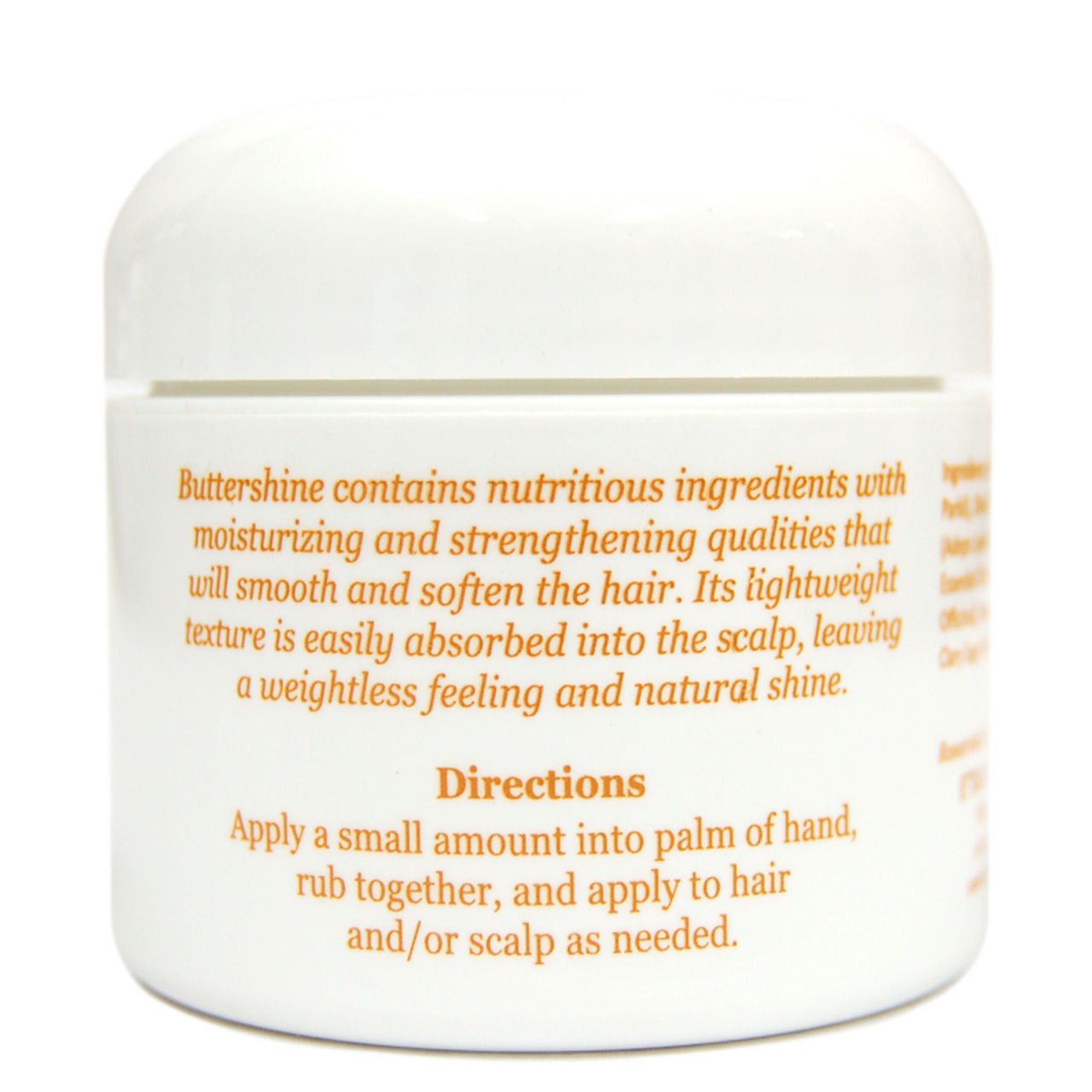 E'TAE Natural Products - Buttershine Moisturizing Hair and Scalp Cream 2oz