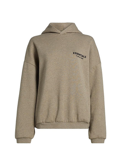 Fear of God Essentials, Essentials Fleece Hoodie, Small, Heather Gray