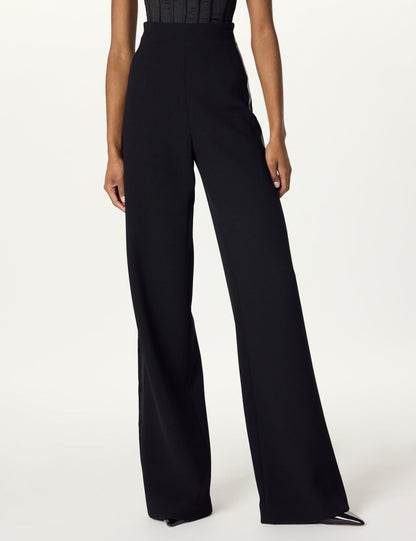 Sergio Hudson, Tuxedo Signature Pant, 12, Onyx