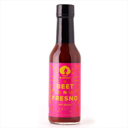 Hot N Saucy | Flavor Pack- Garlic N Peperoncini, Beet N Fresno and Sweet Potato N Habanero, 5 fl oz each