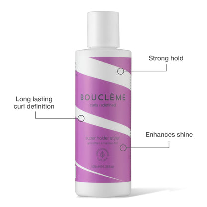 Bouclème - Discovery Kit - Ultimate Haircare Travel Kit - Protects & Nourishes Hair - Use to Cleanse, Condition and Style - Natural Ingredients & Vegan - 6 x 3.3 fl oz