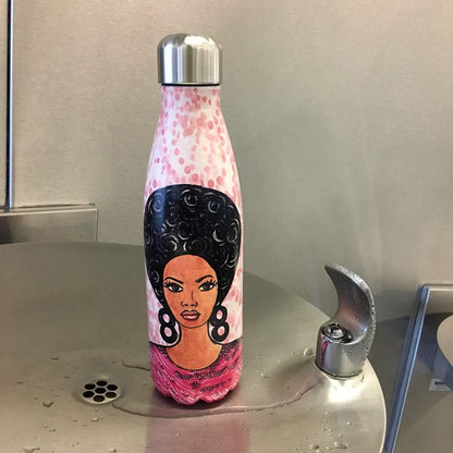 Shades of Color Stainless Steel Bottle, Change Your Thoughts, 10 x 10.5 inches (SSB139)