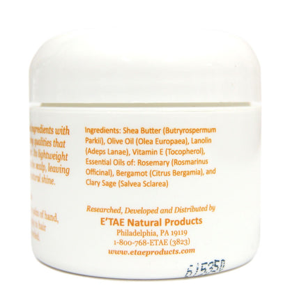 E'TAE Natural Products - Buttershine Moisturizing Hair and Scalp Cream 2oz