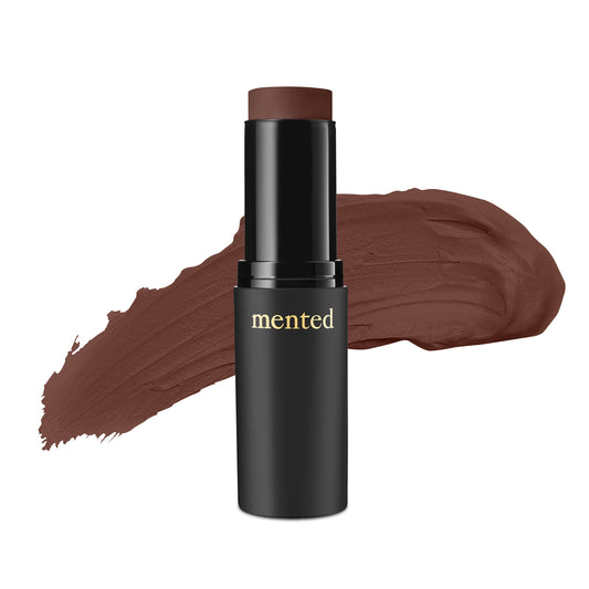 Mented Cosmetics Foundation Stick, Contour Stick, Or Concealer Stick for Dark Skin, Foundation for Black Women Makeup Stick, Dark Contour Stick, Stick Foundation Makeup Vegan and Cruelty Free, D30