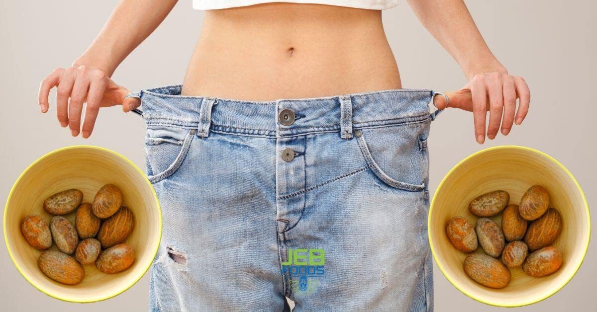 JEB FOODS African Bitter Kola Nuts, Bitter Kola Retro Garcinia, Petit Cola Nut, Obi Abata Cola Nut (8oz)