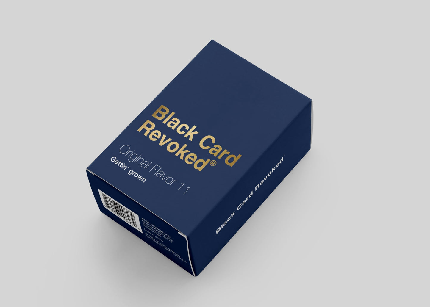 Black Card Revoked Edition Eleven - Gettin' Grown | Black Card Game full of Fun, Laughs, & Debates | Celebrate Being the New Adults at your Next Cookout & Holiday Party | Enjoy with your Entire Family