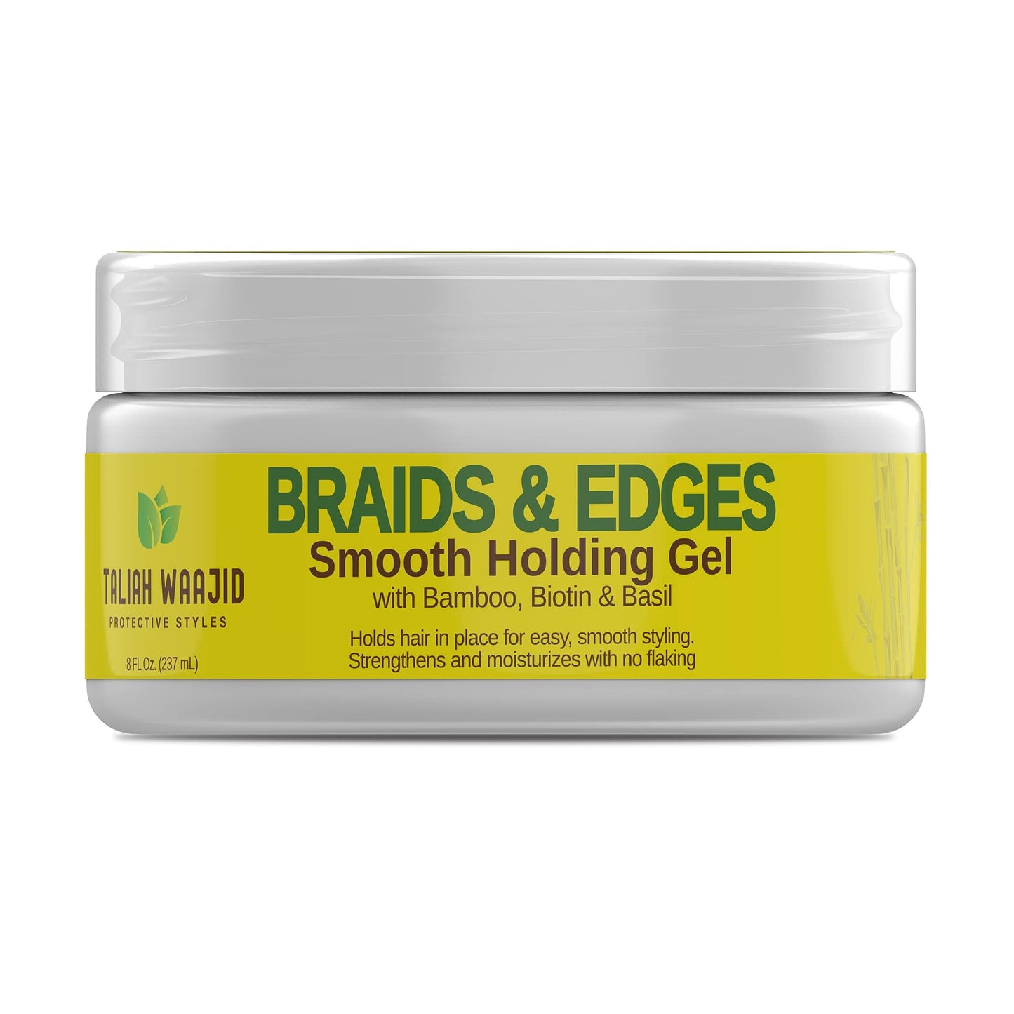 Taliah Waajid Protective Styles Braids & Edges Smooth Holding Gel | Extreme Hold, Smooths & Tames Frizz | No Flaking or Drying 8oz