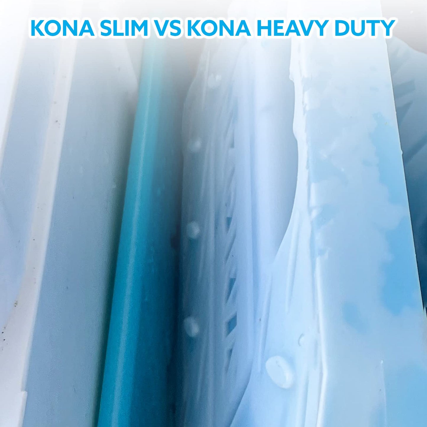 Kona XXL Large Cooler Ice Packs - 2 lb Reusable Long Lasting Ice Pack (-5 C) Space-Saving Slim Ice Packs|Dry Ice Packs, Freezer Packs & Reusable Ice Pack For Cooler Bags, 13x10 Inch, 25 Min Freeze - 2