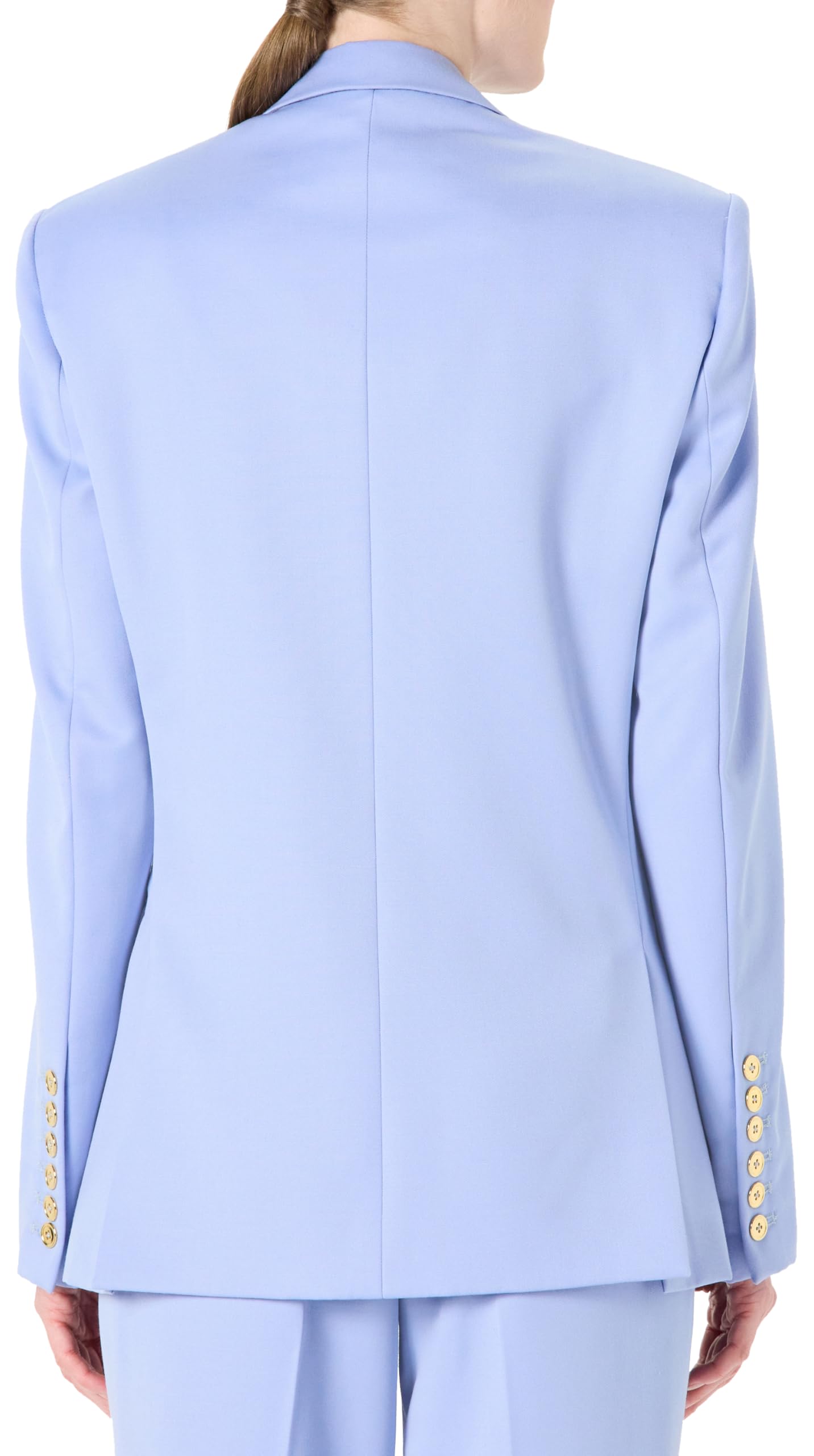 Sergio Hudson, Two Button SB Blazer, 10, Sky