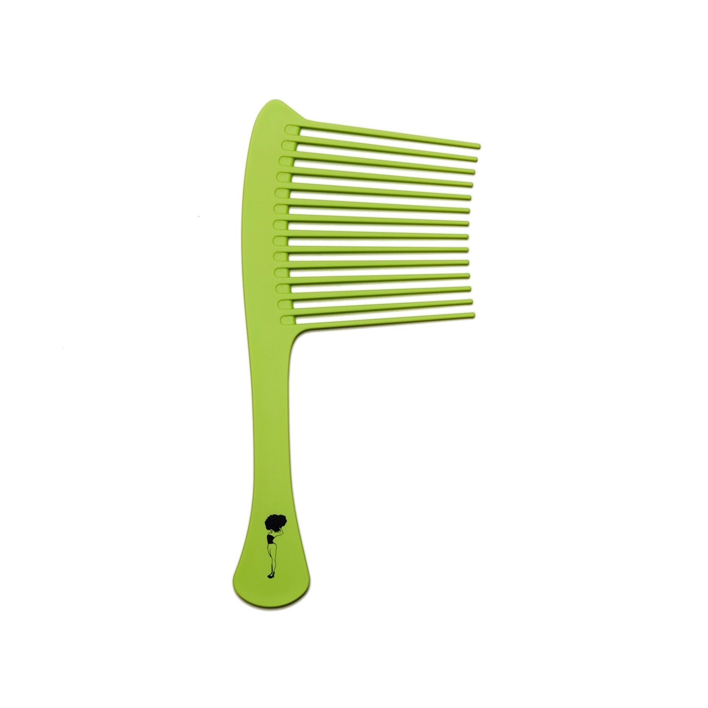 Pardon My Fro Wide Tooth Comb - Effortlessly Detangles Curly Hair - Smooth Coated Wide Tooth for Comfortable Styling