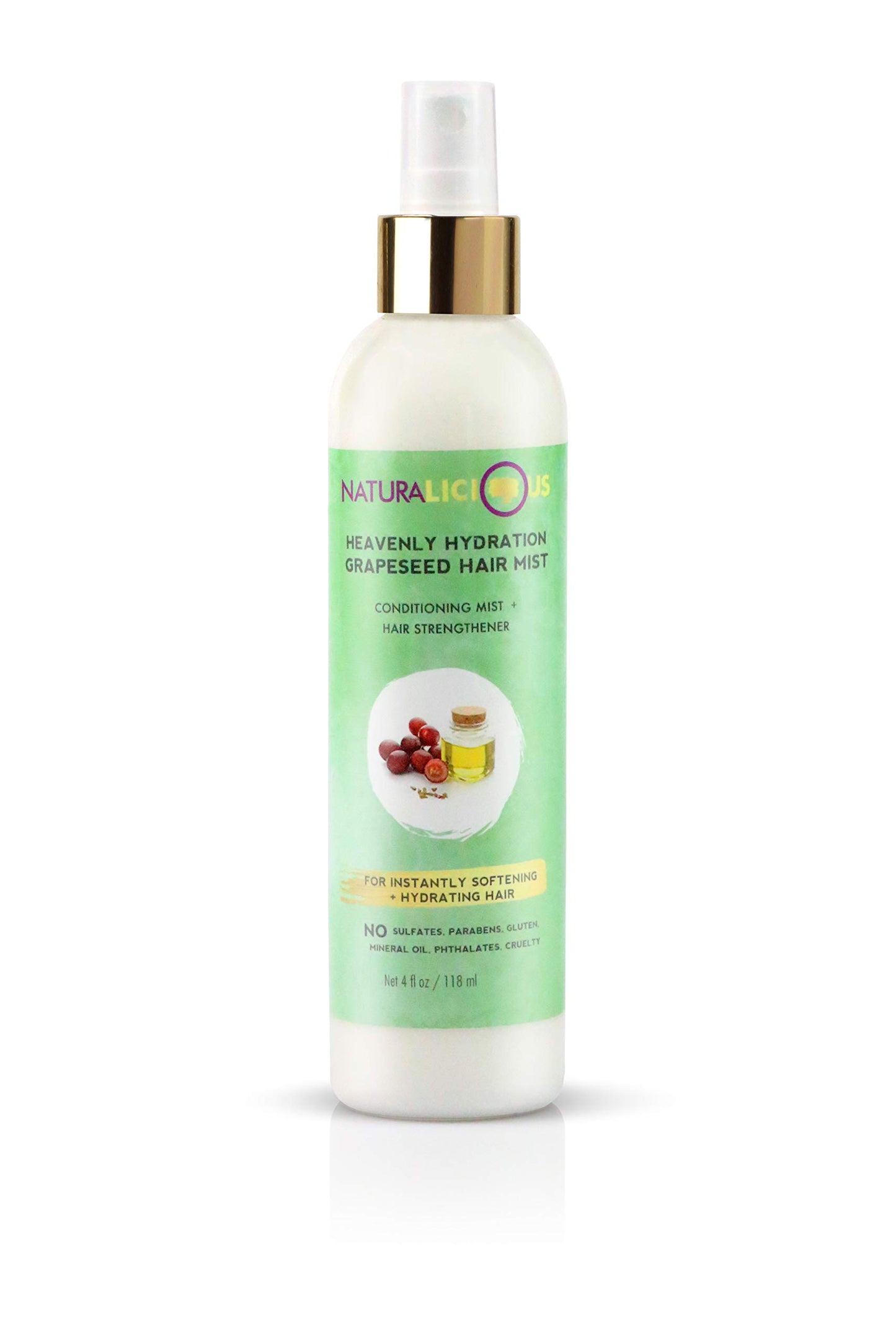 Heavenly Hydration Grapeseed Hair Mist