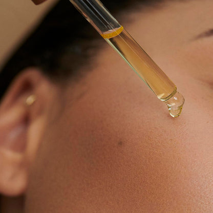 SWEET JULY SKIN Irie Power Face Oil, Moisturizing, Illuminate, Hydrating, Squalene, Neem Seed Oil, Turmeric Root Oil, Clean, Vegan, 1 Fl Oz