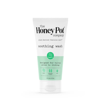 The Honey Pot Company - Feminine Anti-Itch Cream, Wash & Wipes Bundle - At Home or On the Go Medicated Temporary Relief of Itching & Discomfort - Plant Derived Feminine Care - Maximum Strength