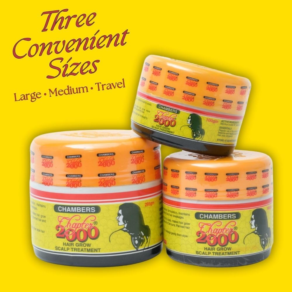 Original Chambers Chapter 2000-Best Scalp Treatment for Dry and Itchy Scalp | Scalp Moisturizer & Hair Loss Treatment for Women, Men and Kids | Hair Mask for Dry Scalp Care and Itch Relief (295 gm)