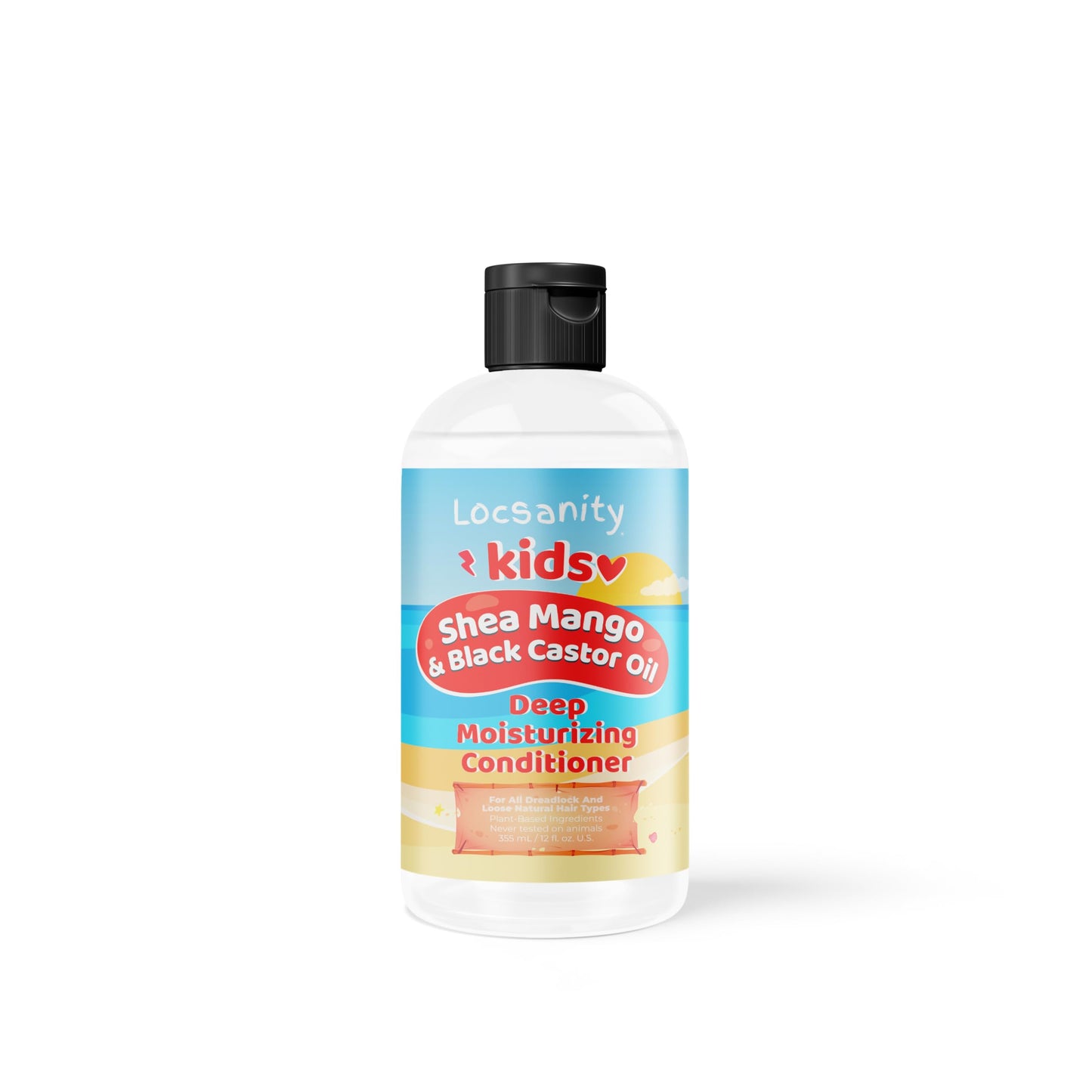 Locsanity Kids Shea Mango & Black Castor Oil Loccare/Haircare Bundle (Loose Natural Bundle)