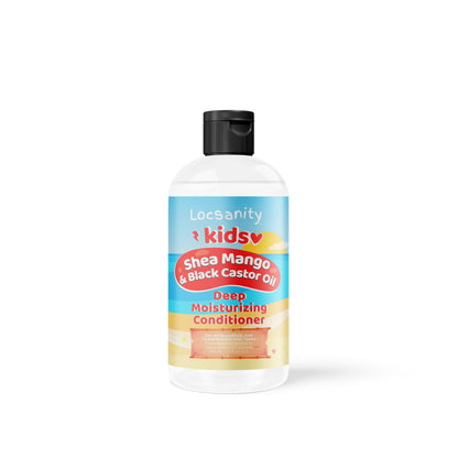 Locsanity Kids Shea Mango & Black Castor Oil Loccare/Haircare Bundle (Loose Natural Bundle)