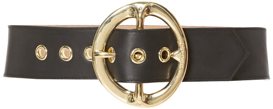 Sergio Hudson, Signature Belt, 32, Black