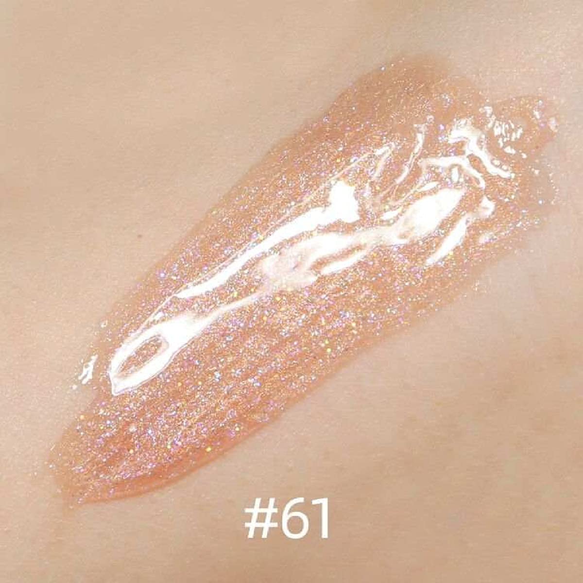 2Chique Lux Vegan Moisturizing Lip Gloss Cruelty Free High Shimmer Lip Gloss (#61 Neutral Shimmer)