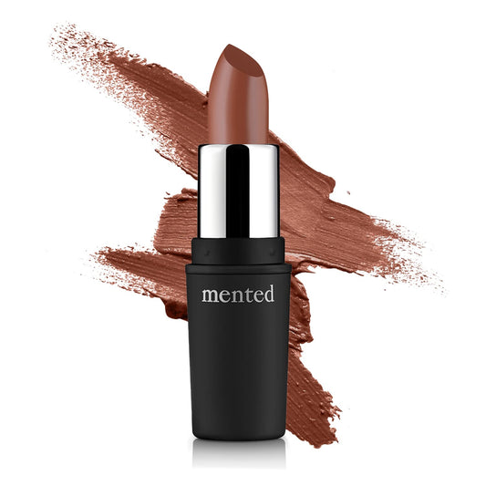 Mented Cosmetics Nude Matte Lipstick - Brand Nude Long Lasting Lipstick - Pink, Tan, Mauve Lipstick - Waterproof Matte Lip Stain for Dark Lip Color - Matte Nude Lipstick for 24 Hour Stay