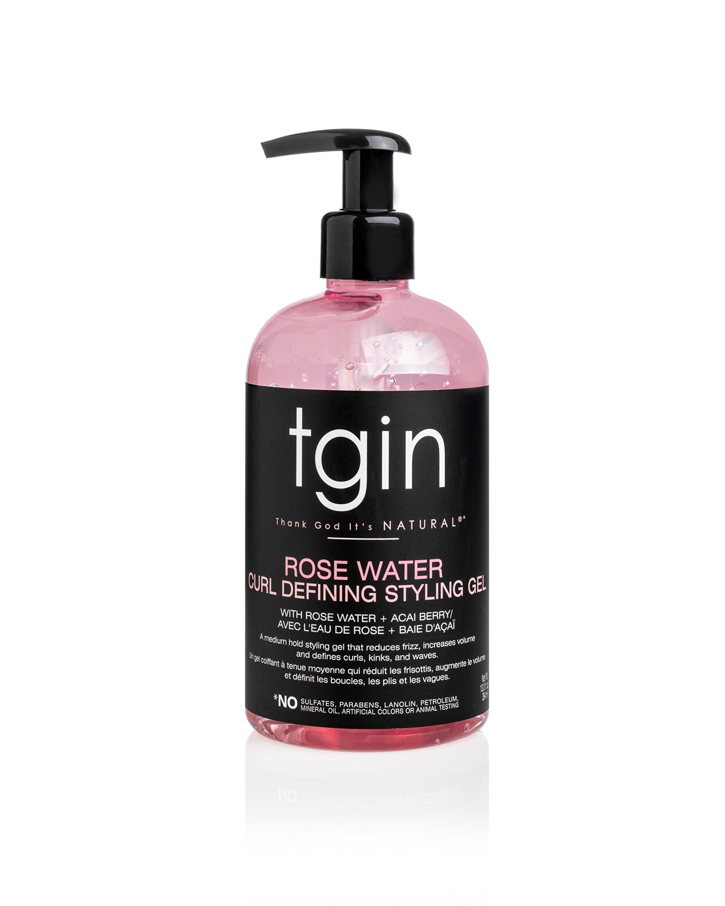 Thank God It's Natural tgin Sweet Honey Hair Milk and Rose Water Defining Styling Gel