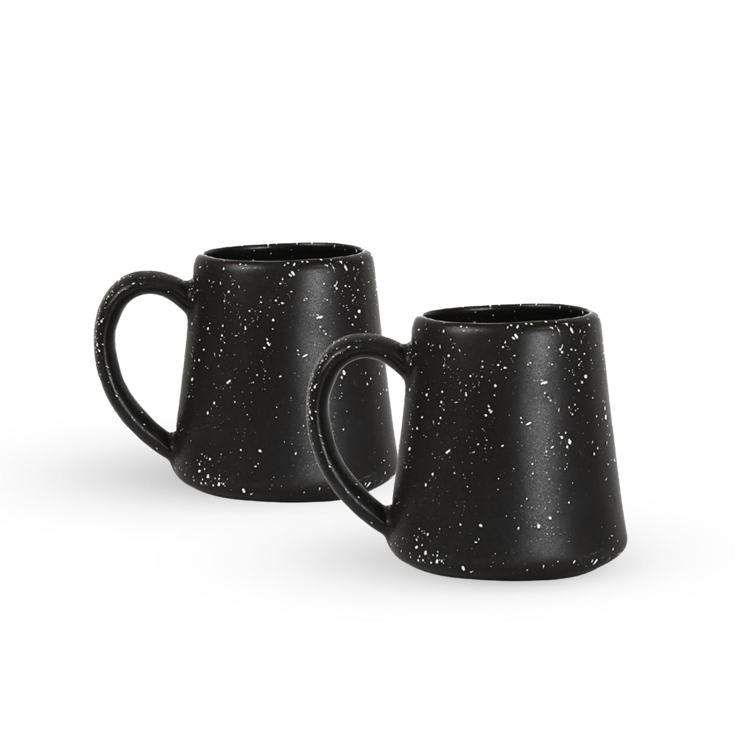 SWEET JULY Edgewater Collection Coffee Mugs Set of Two - Oprah’s Favorite Things 2024 - Durable, Hand-Thrown Ceramic Mugs for Coffee & Tea, 16 oz Capacity - Avail. in White, Black, Gray, and Chai