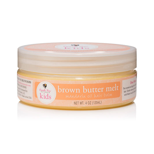 Camille Rose Kids Brown Butter Melt, Mandarin Oil Hair Balm, Helps to Sooth Scalp and Stimulate Growth, 4 oz