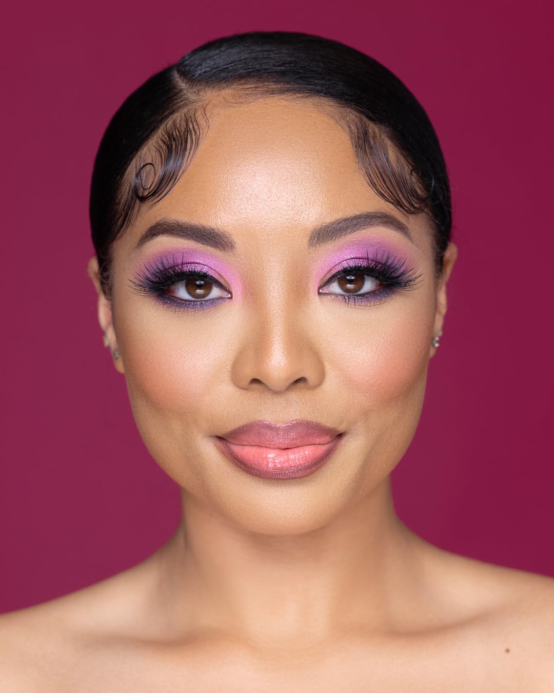 LUNA MAGIC Bebesita Faux Mink Wispy Lashes, Reusable, 3 Pack