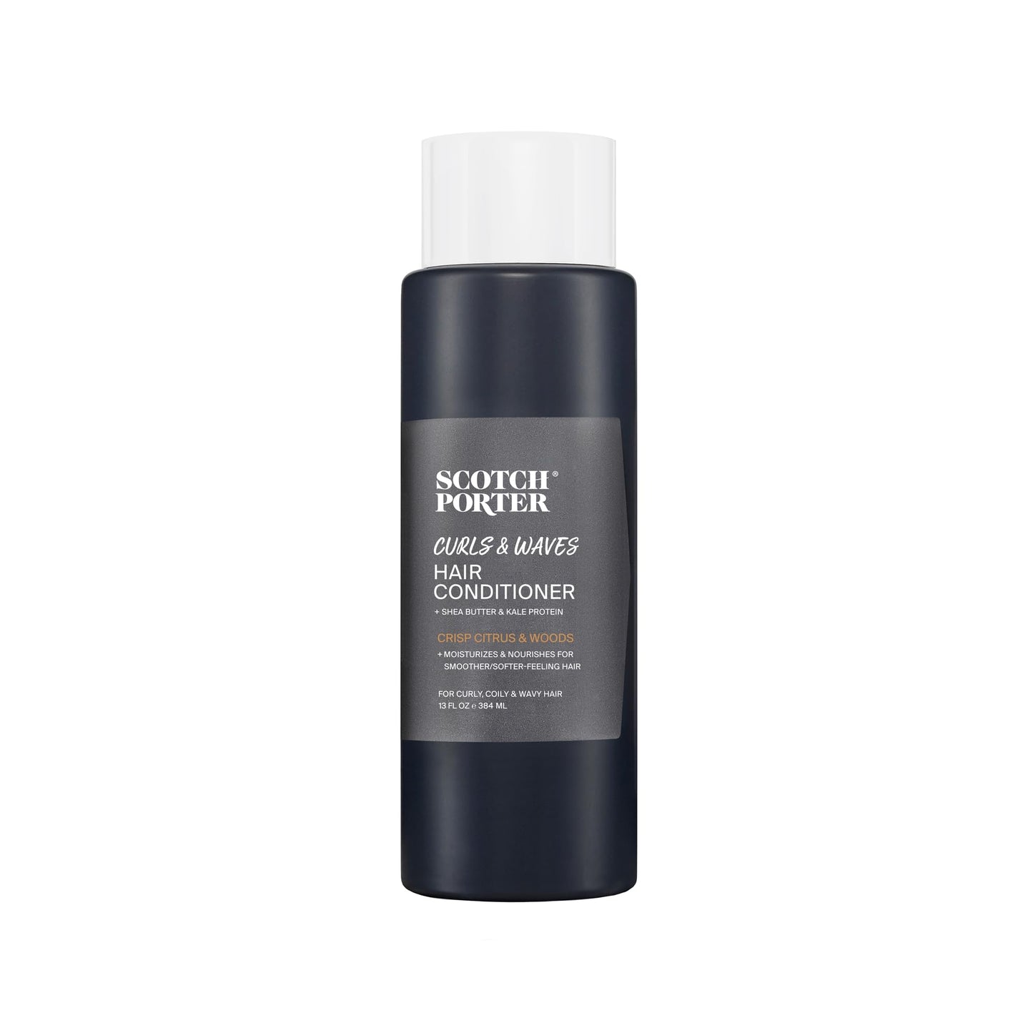Scotch Porter Nourish & Repair Hair Conditioner for Men | Strengthens, Softens & Prevents Frizz | Free of Parabens, Sulfates & Silicones | Vegan | 13oz Bottle