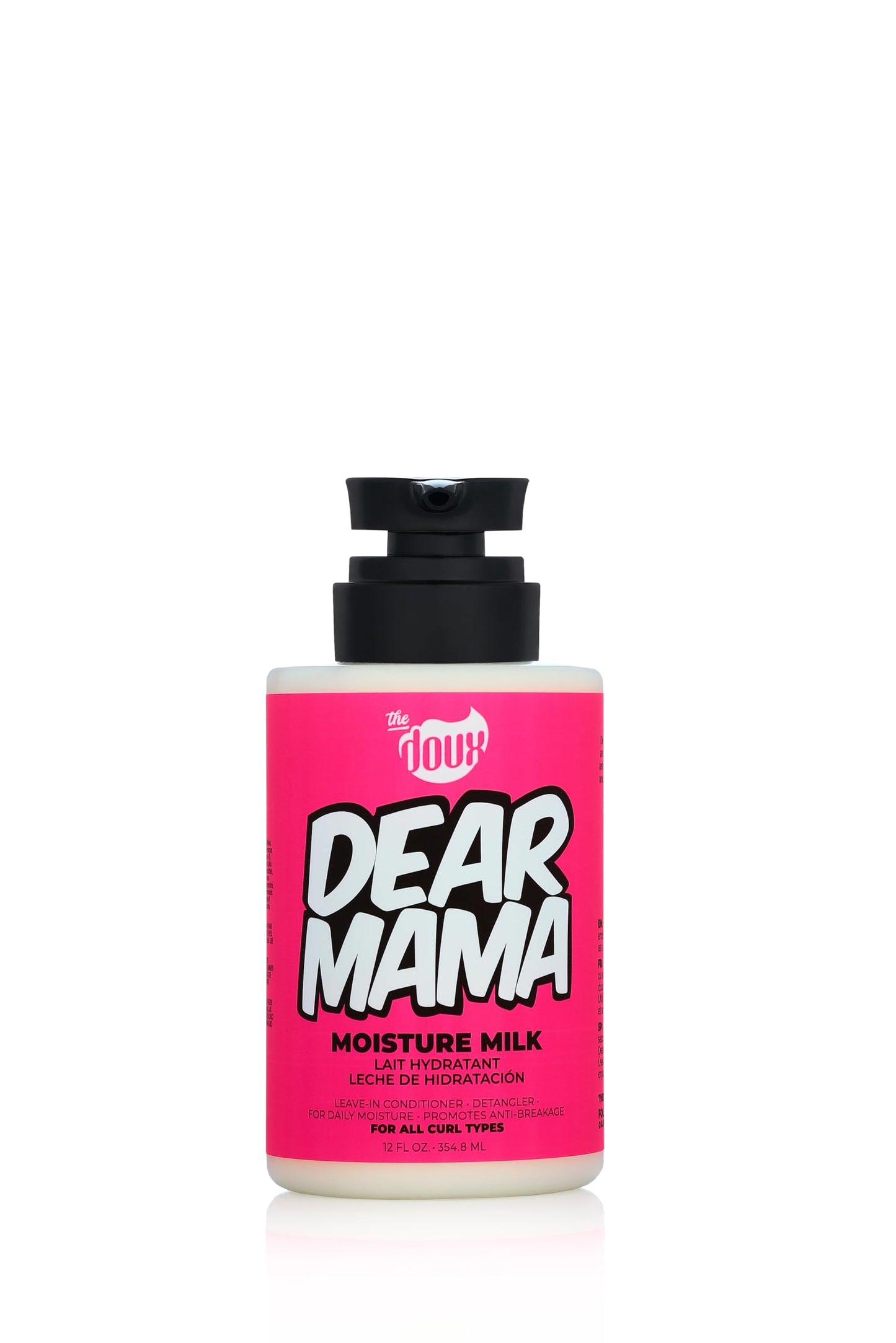 The Doux DEAR MAMA Moisture Milk - Leave In Conditioner for Curly Hair - Moisturizing Leave In Conditioner to Nourish Curls