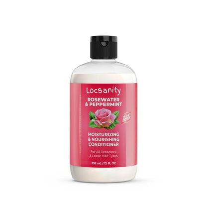 Locsanity Rosewater and Peppermint Moisturizing and Nourishing Conditioner