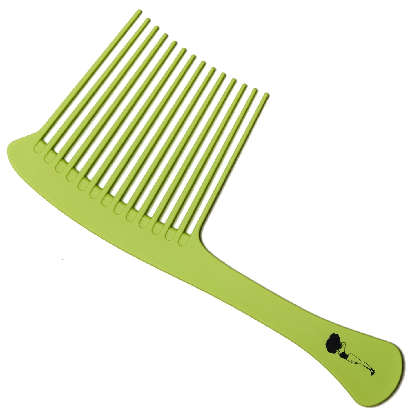 Pardon My Fro Wide Tooth Comb - Effortlessly Detangles Curly Hair - Smooth Coated Wide Tooth for Comfortable Styling