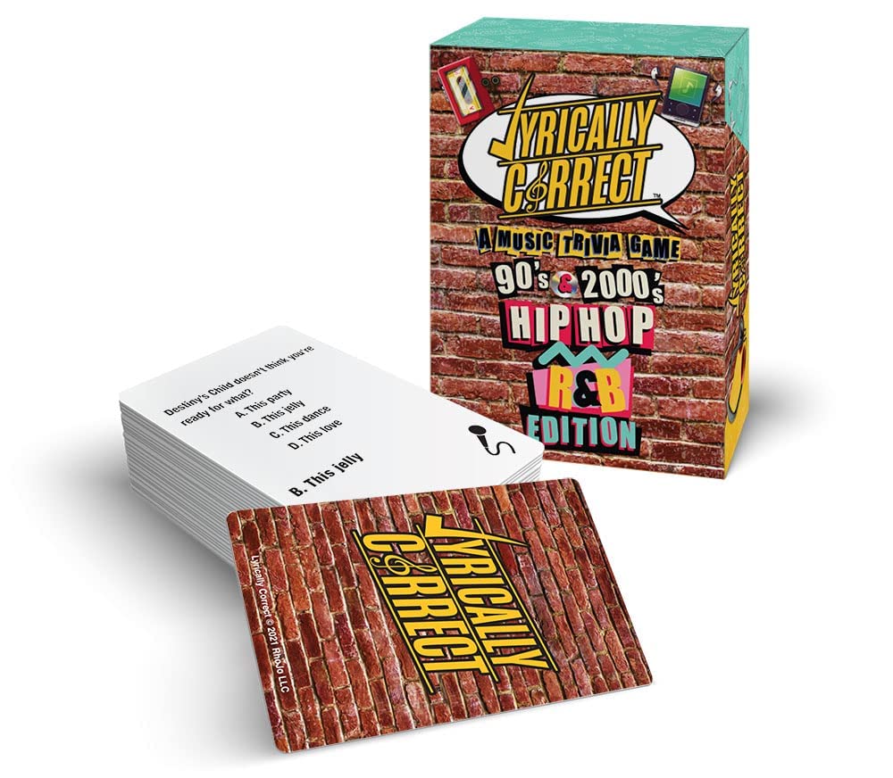 Lyrically Correct Old School to New School Card Game Bundle