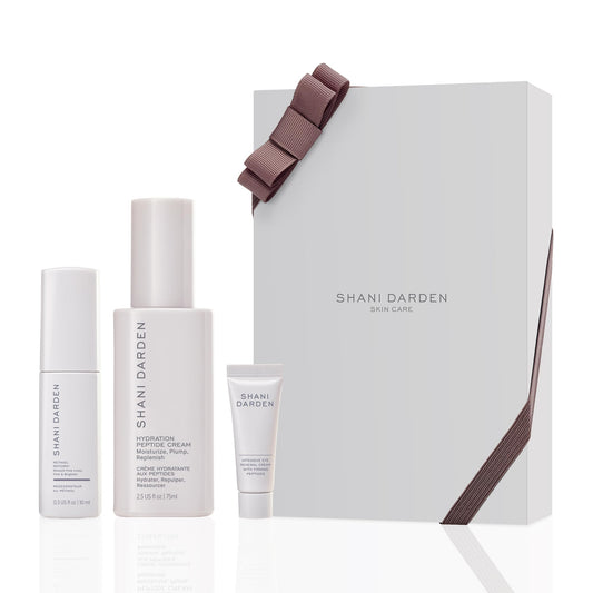 SHANI DARDEN SKINCARE Skin Renewal Trio, Includes Hydration Peptide Cream, Retinol Reform & Deluxe Intensive Eye Cream, Limited Edition 3-Piece Set