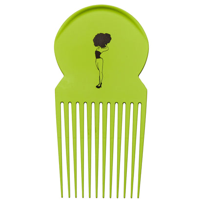 Pardon My Fro Hair Pick - Afro Pick - Enhances Curly Hair Without Frizz - Braid and Twist Hair