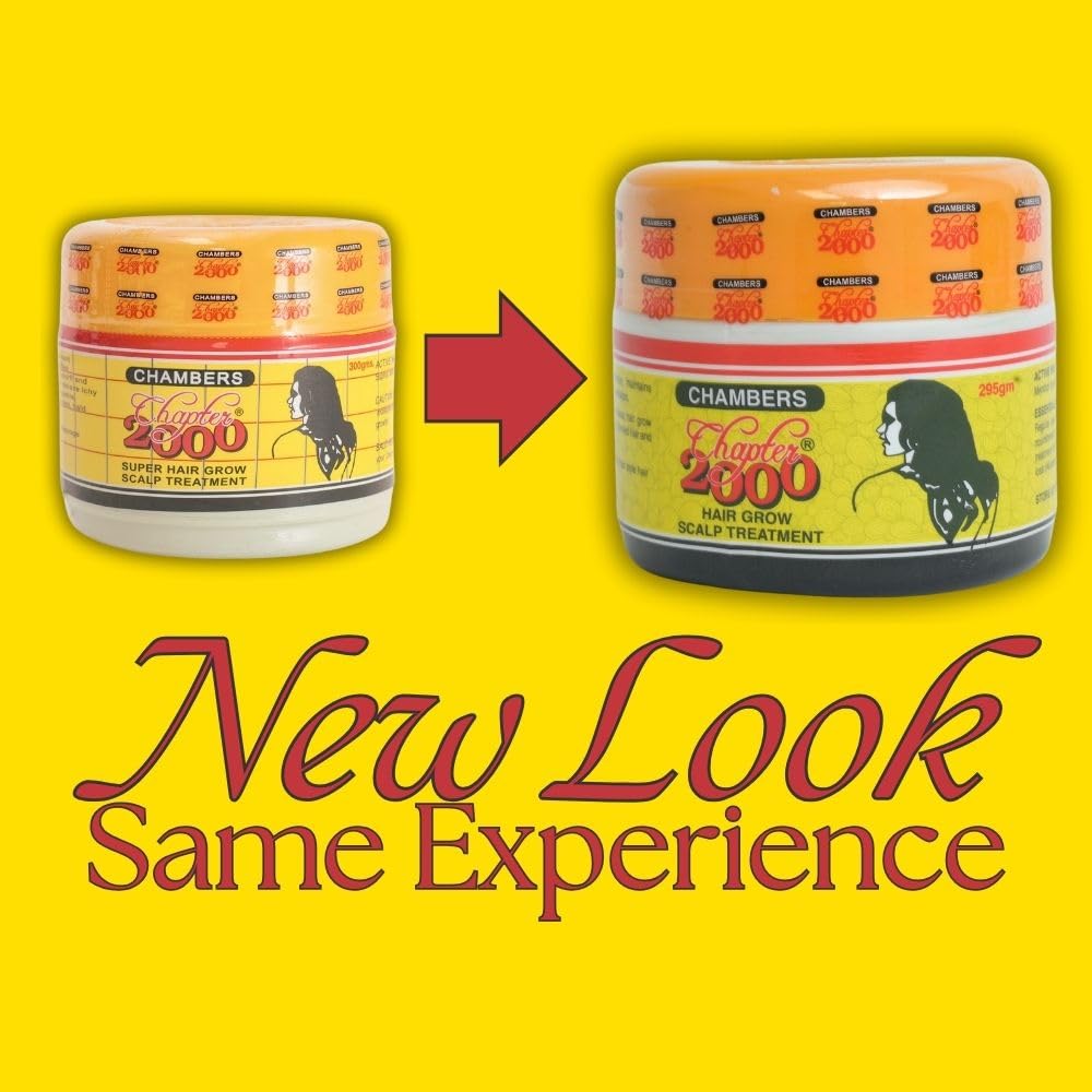 Chambers Chapter 2000 Hair Growth Treatment/Original Menthol/Trusted African Scalp Treatment (Travel Size)