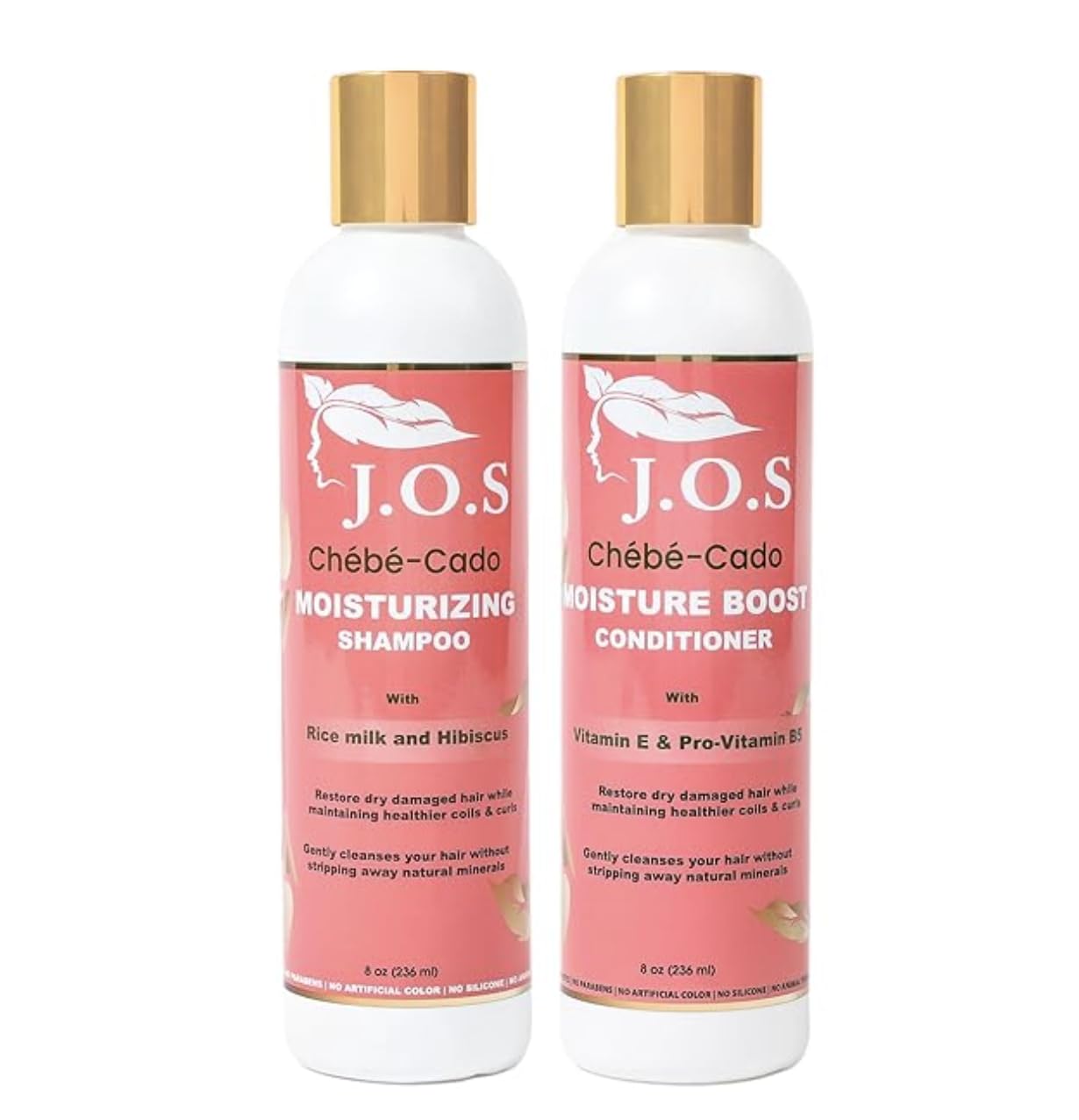 J'Organic Solutions Chébé-Cado Moisturizing Shampoo & Conditioner Set