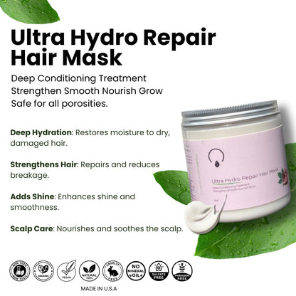 OrganiGrowHairCo Ultra Hydro Repair Hair Mask