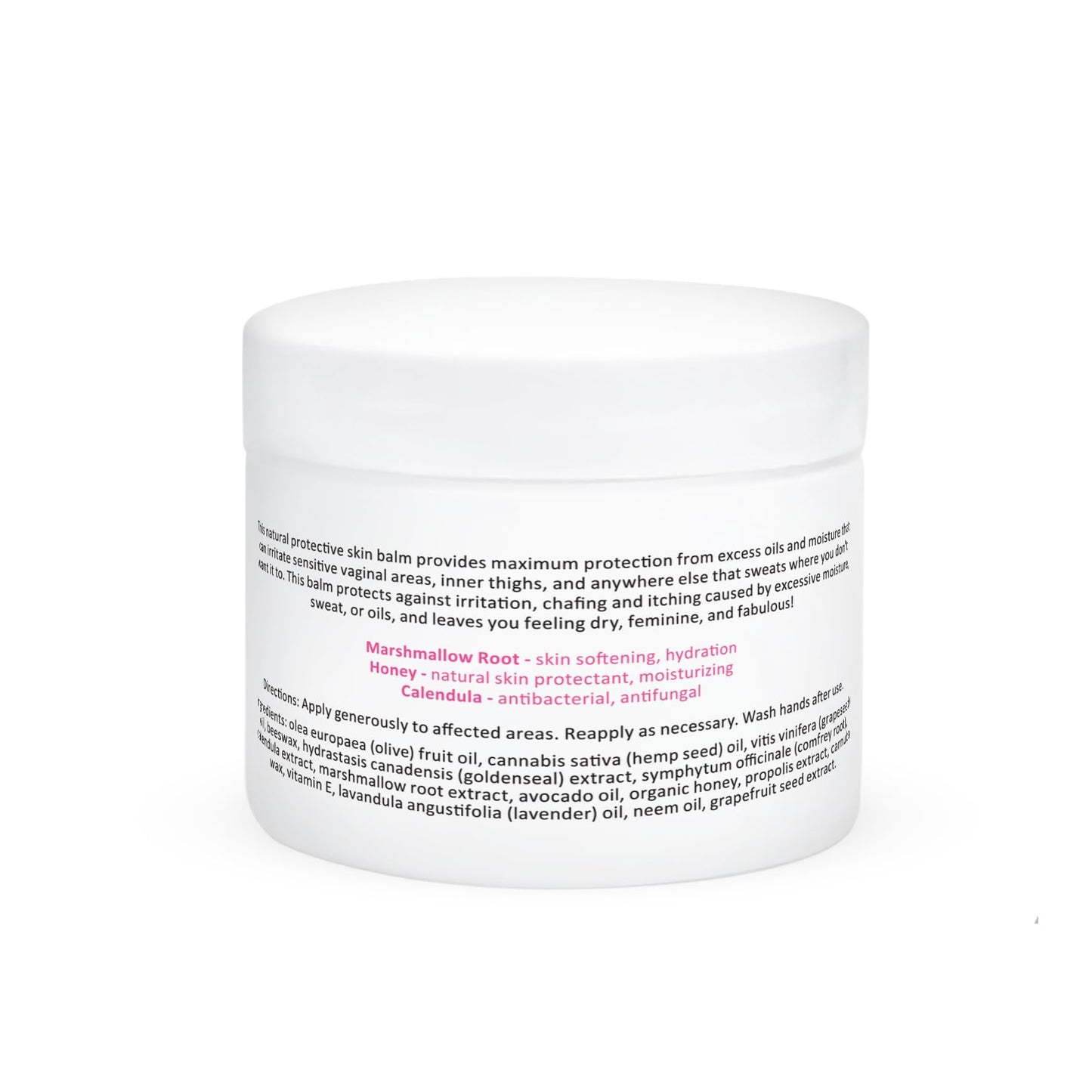 Kushae Protective Feminine Skin Balm, Refreshing & Soothing Vulva Moisturizer for Feminine Dryness, Menopausal Dryness, Fragrance-Free Vulva Care Products, 2.1 oz