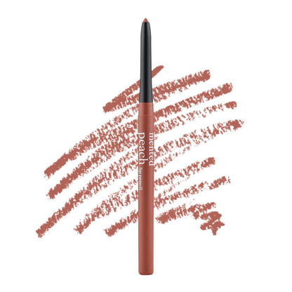 Mented Cosmetics Peach Lip Liner Pencil, Waterproof Lip Liner Peach Lip Pencil, Natural Lip Liner Nude Lip Vegan and Cruelty-Free Makeup, Matte Lip Liners for Women