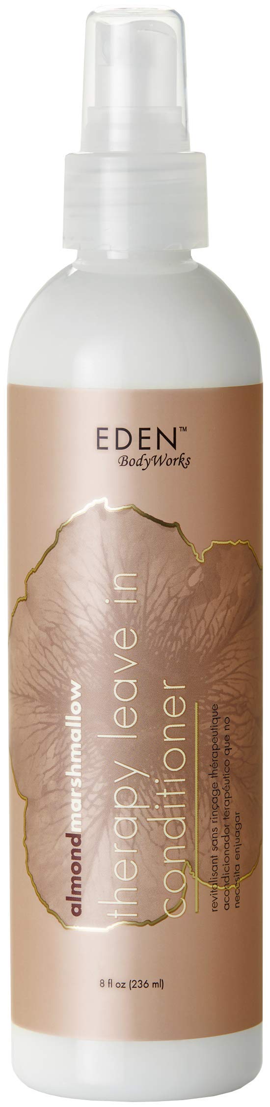 EDEN BodyWorks Almond Marshmallow Therapy Leave-In Conditioner | 8 oz | Detangle, Moisturize & Soften Hair