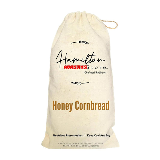 Hamilton Cornerstore Cornbread and Muffin Mix, Real Honey Southern Cornbread Mix, Quick Homemade Authentic Cornbread Blend, No Added Preservatives, Flavorings and Color Muffin Mix, (27OZ)