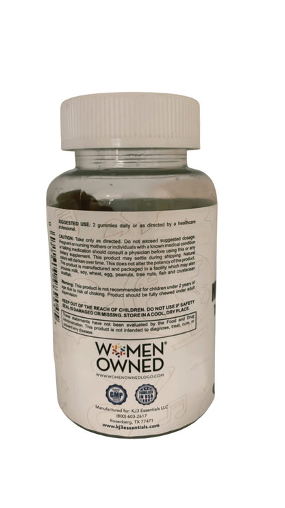 KJ3 Essentials KIDLIFE Daily Gummies- Vitamins for Kids 90 Count Vegan. Immune Support. Soft and Tasty