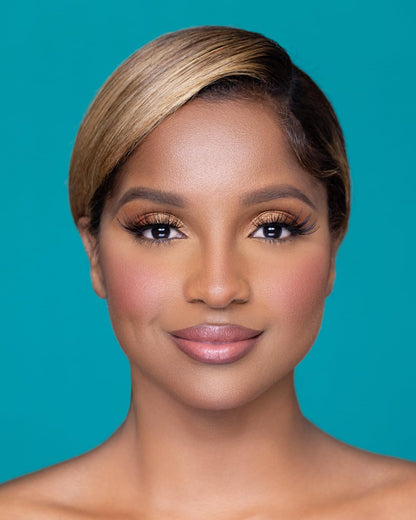 LUNA MAGIC Happy Ex Faux Mink Wispy Lashes, Reusable, 3 Pack