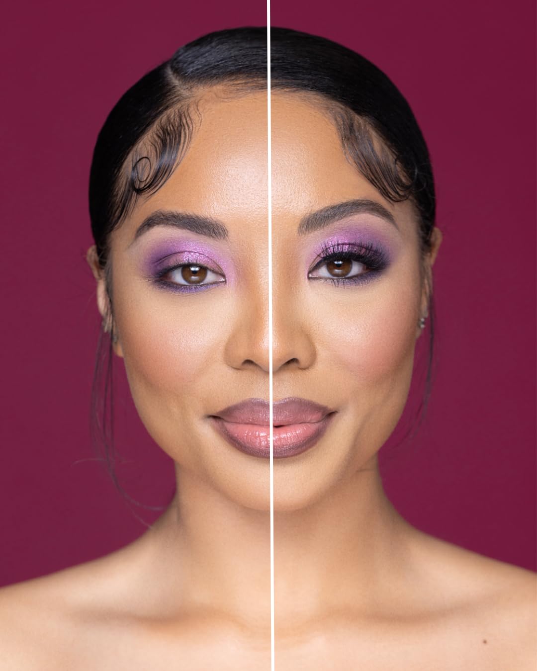 LUNA MAGIC Hermosa Faux Mink Lashes, Multipack, Voluminous 3-D Curl, Reusable, Wispy & Natural, Cruelty Free, 13MM, 4 Pairs