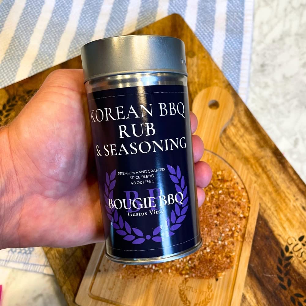 Spicy Korean BBQ Seasoning | Gourmet Seasoning | Artisan Spice Blend | All Natural | Non GMO | Made in USA | Small Batch | Bougie BBQ | Gustus Vitae | #867