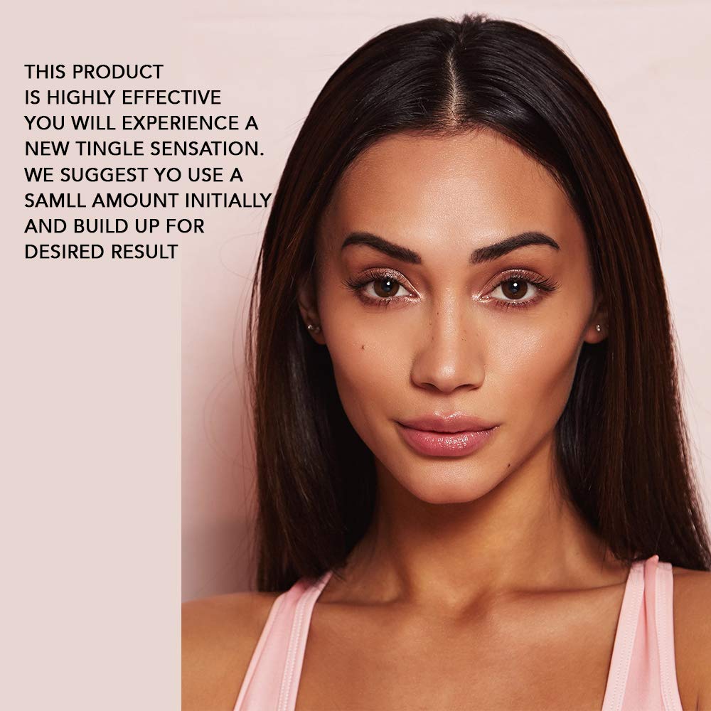 Nubyen Organic Lip Plumper and Gloss - Get Fuller and Hydrated Lips | Enhance Your Lips Naturally without Lip Surgeries - Alternative to Lip Fillers