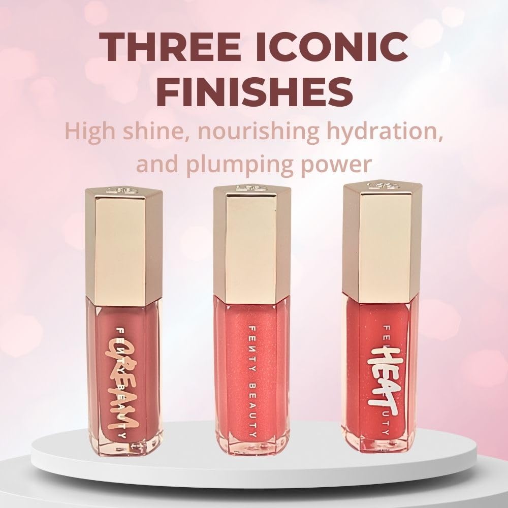 FENTY BEAUTY Glossy Posse VII Full-Size Gloss Bomb Trio